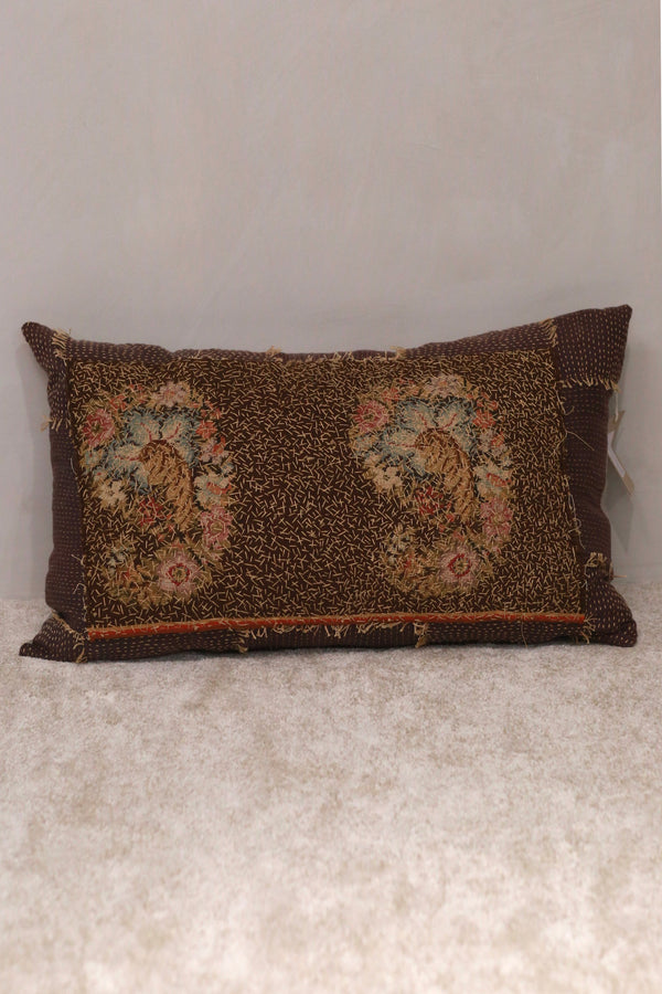 By Walid French Napoleon III wool needlework hand-sewn cushions, series BW-BYW/CUSHION/1300 (CUSHION/1124)